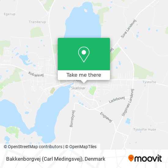 Bakkenborgvej (Carl Medingsvej) map