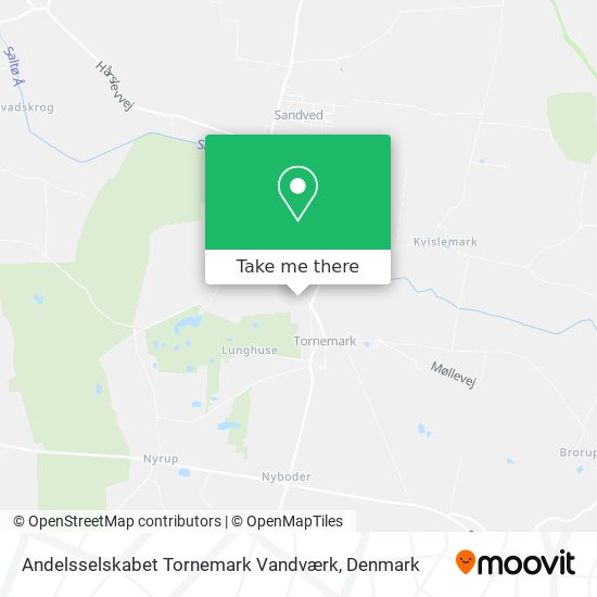 Andelsselskabet Tornemark Vandværk map