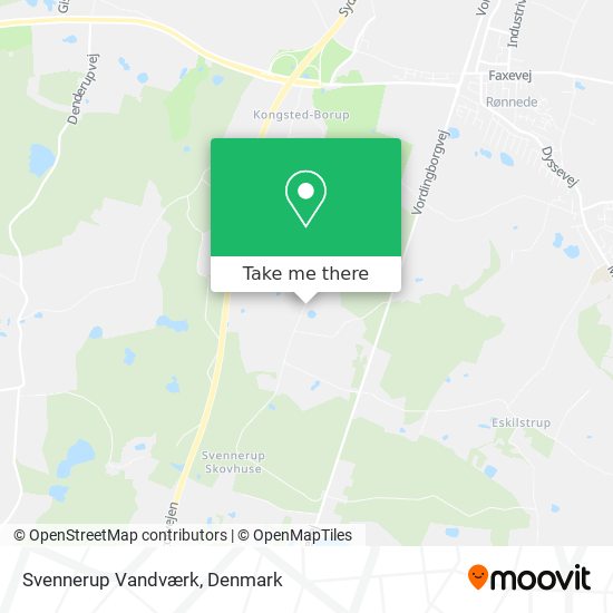 Svennerup Vandværk map