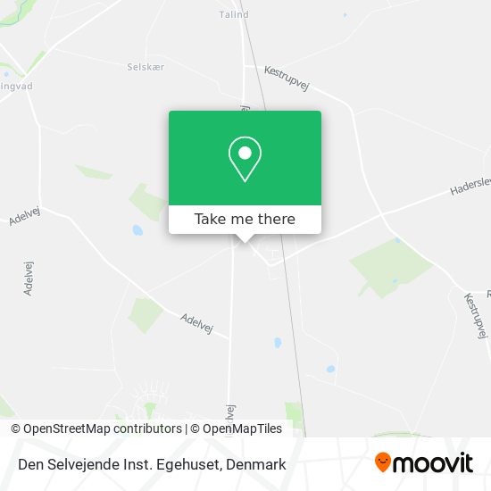 Den Selvejende Inst. Egehuset map