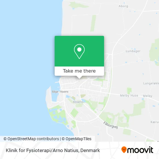 Klinik for Fysioterapi / Arno Natius map