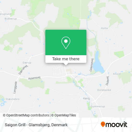 Saigon Grill - Glamsbjerg map