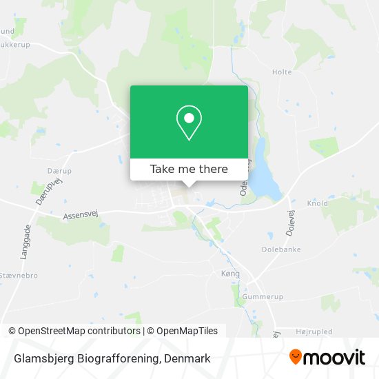 Glamsbjerg Biografforening map