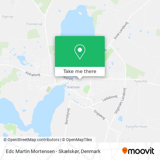 Edc Martin Mortensen - Skælskør map