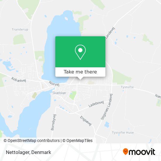 Nettolager map