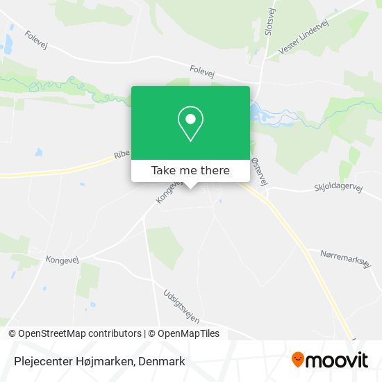 Plejecenter Højmarken map
