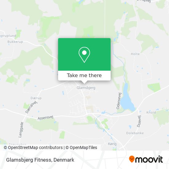 Glamsbjerg Fitness map