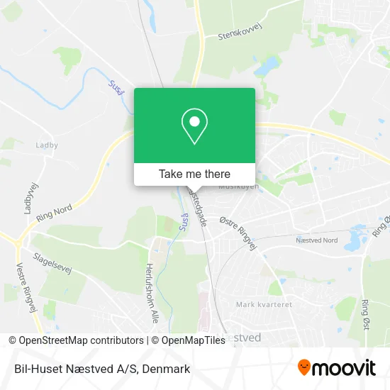 Bil-Huset Næstved A/S map