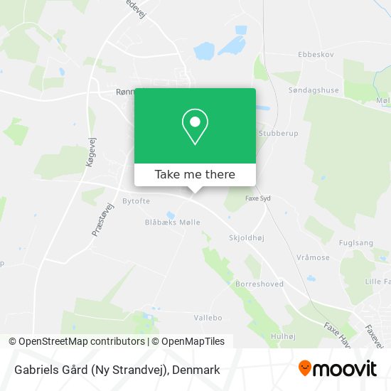 Gabriels Gård (Ny Strandvej) map