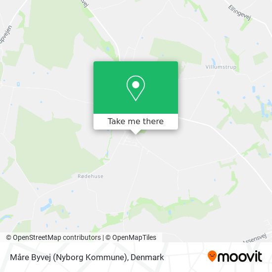 Måre Byvej (Nyborg Kommune) map