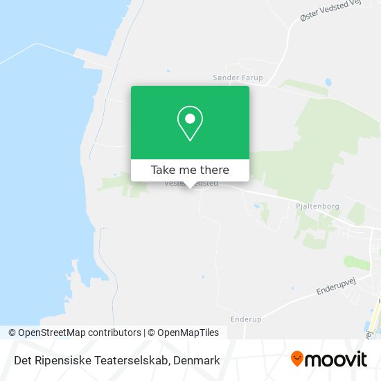 Det Ripensiske Teaterselskab map