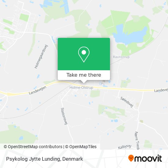 Psykolog Jytte Lunding map