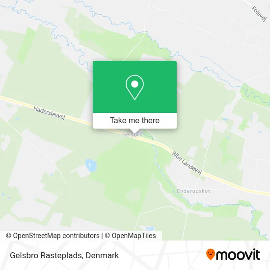 Gelsbro Rasteplads map