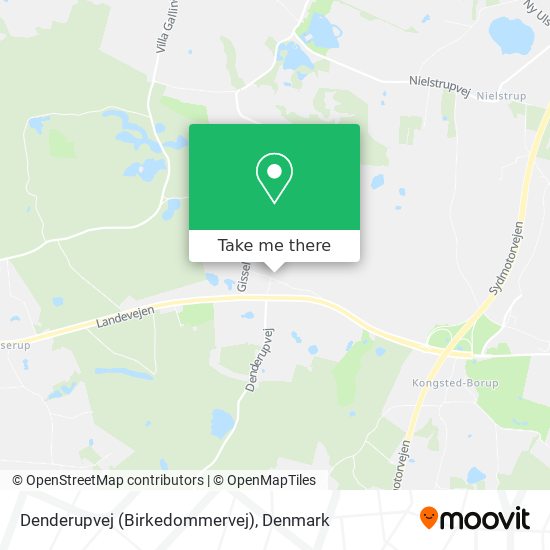 Denderupvej (Birkedommervej) map