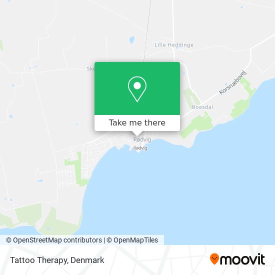 Tattoo Therapy map