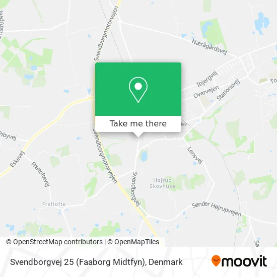 Svendborgvej 25 (Faaborg Midtfyn) map
