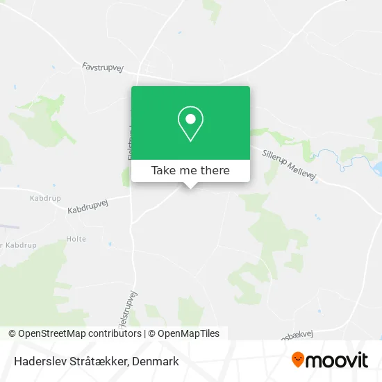 Haderslev Stråtækker map