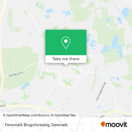 Fensmark Brugsforening map