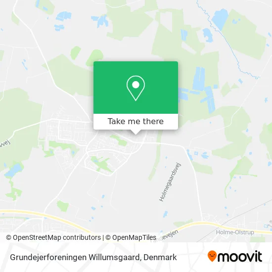 Grundejerforeningen Willumsgaard map