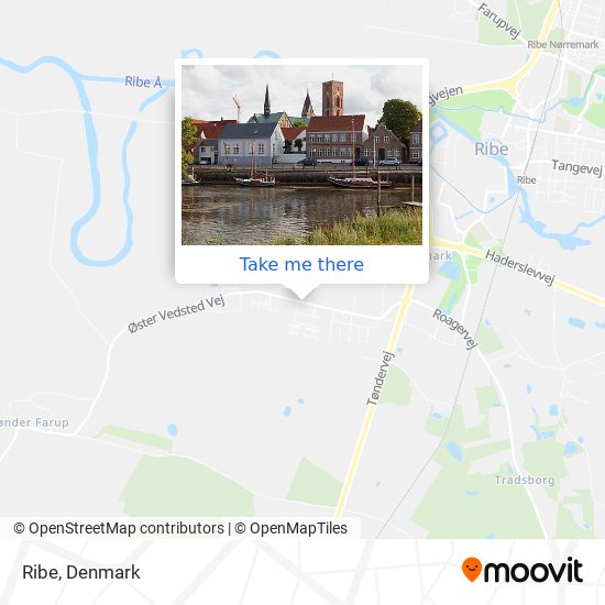 Ribe map