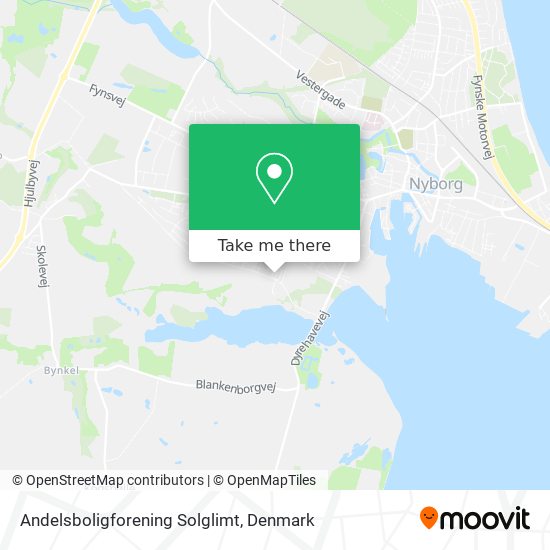 Andelsboligforening Solglimt map
