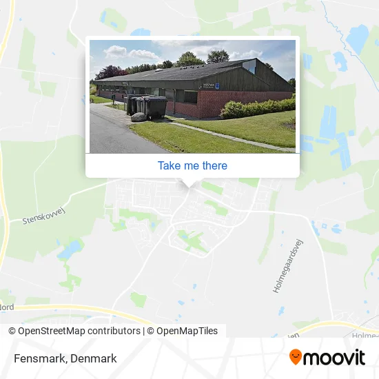 Fensmark map