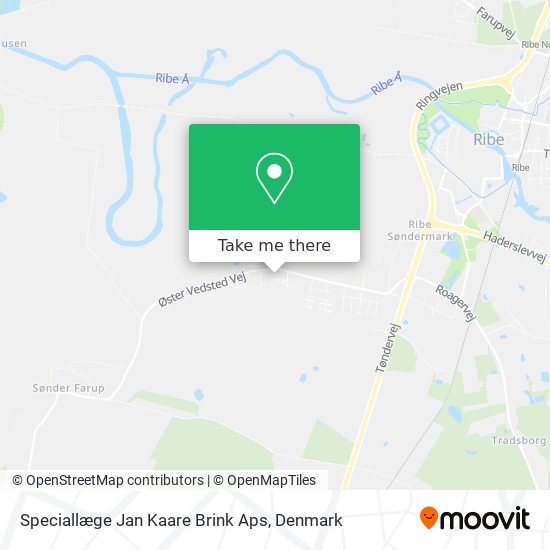 Speciallæge Jan Kaare Brink Aps map