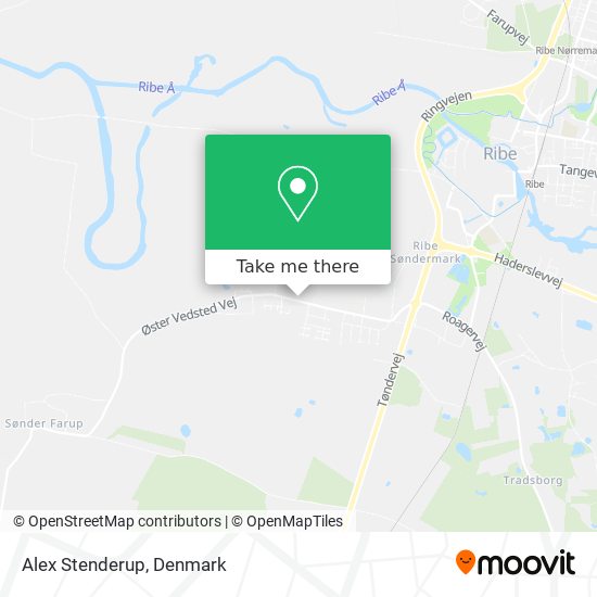 Alex Stenderup map