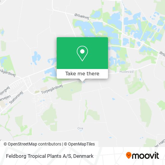 Feldborg Tropical Plants A/S map