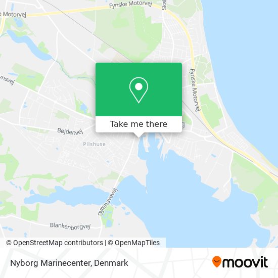 Nyborg Marinecenter map