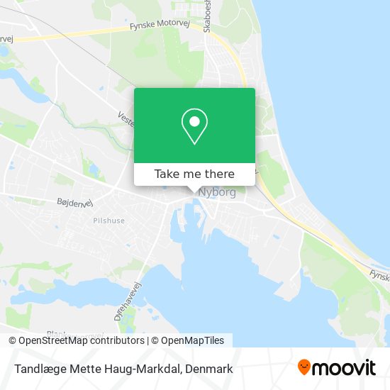 Tandlæge Mette Haug-Markdal map