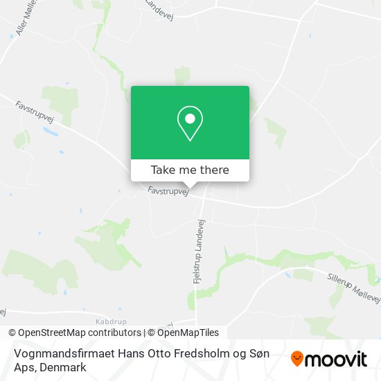 Vognmandsfirmaet Hans Otto Fredsholm og Søn Aps map