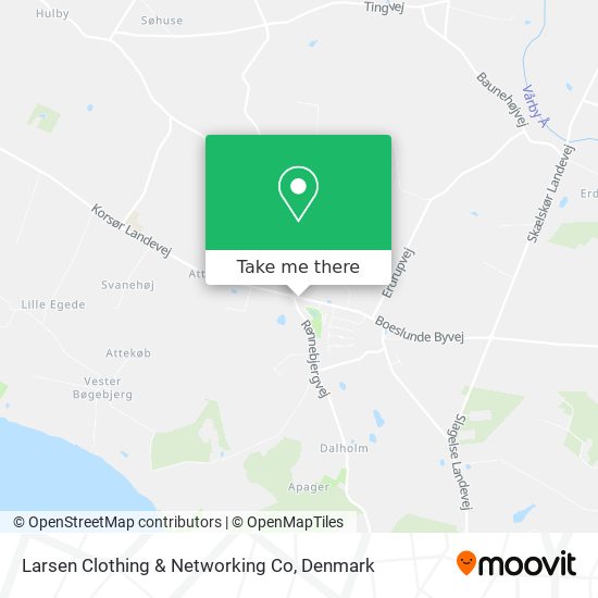 Larsen Clothing & Networking Co map