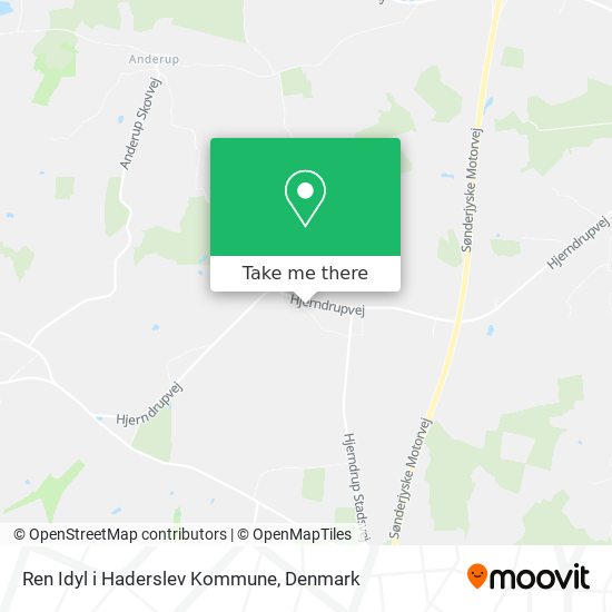 Ren Idyl i Haderslev Kommune map