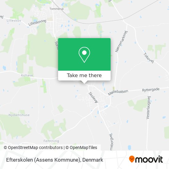 Efterskolen (Assens Kommune) map