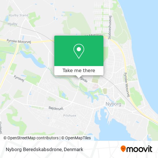 Nyborg Beredskabsdrone map