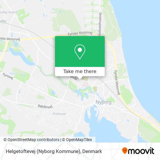 Helgetoftevej (Nyborg Kommune) map