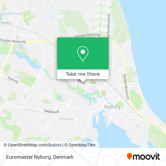 Euromaster Nyborg map