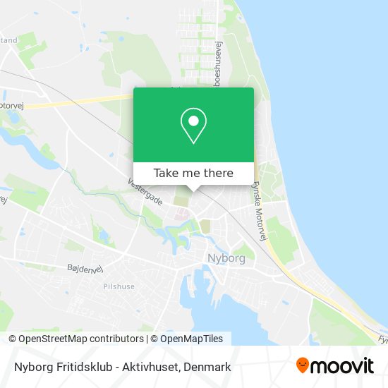 Nyborg Fritidsklub - Aktivhuset map