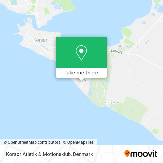 Korsør Atletik & Motionsklub map