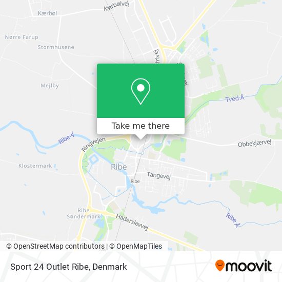 Sport 24 Outlet Ribe map