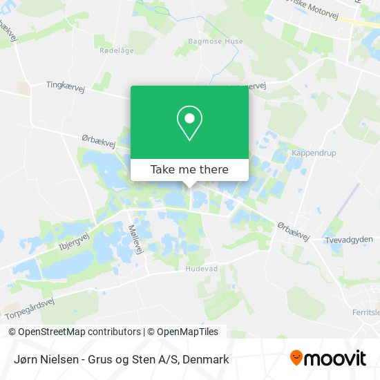 Jørn Nielsen - Grus og Sten A / S map