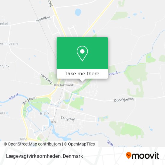 Lægevagtvirksomheden map