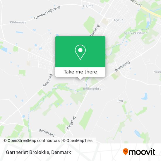 Gartneriet Broløkke map