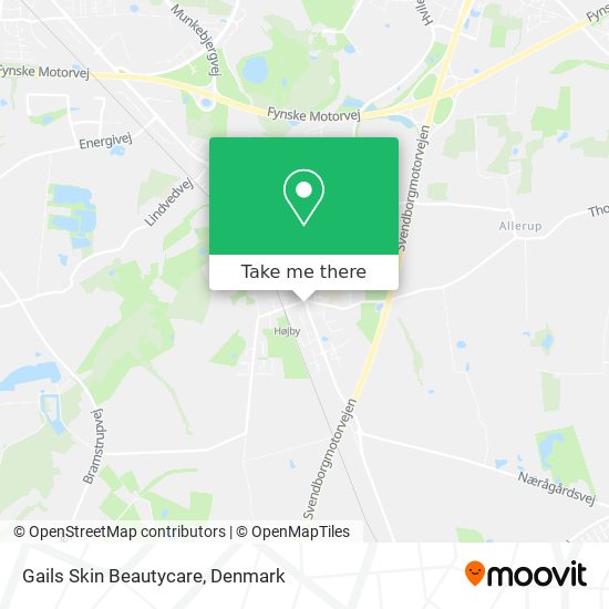 Gails Skin Beautycare map