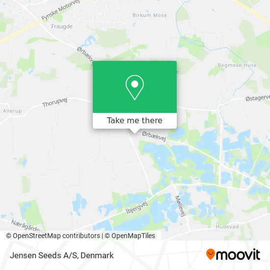 Jensen Seeds A/S map