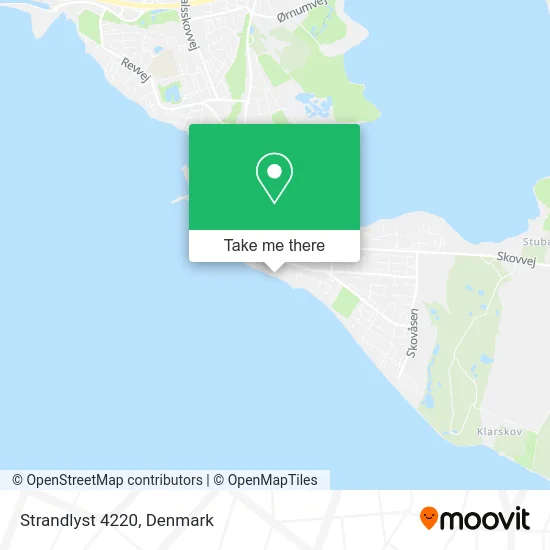 Strandlyst 4220 map