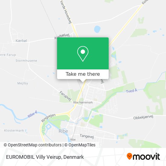 EUROMOBIL Villy Veirup map