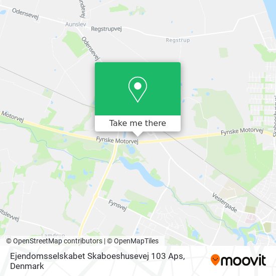 Ejendomsselskabet Skaboeshusevej 103 Aps map