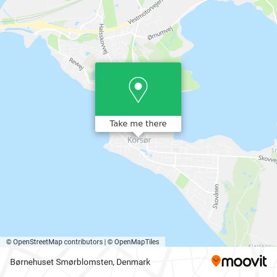 Børnehuset Smørblomsten map